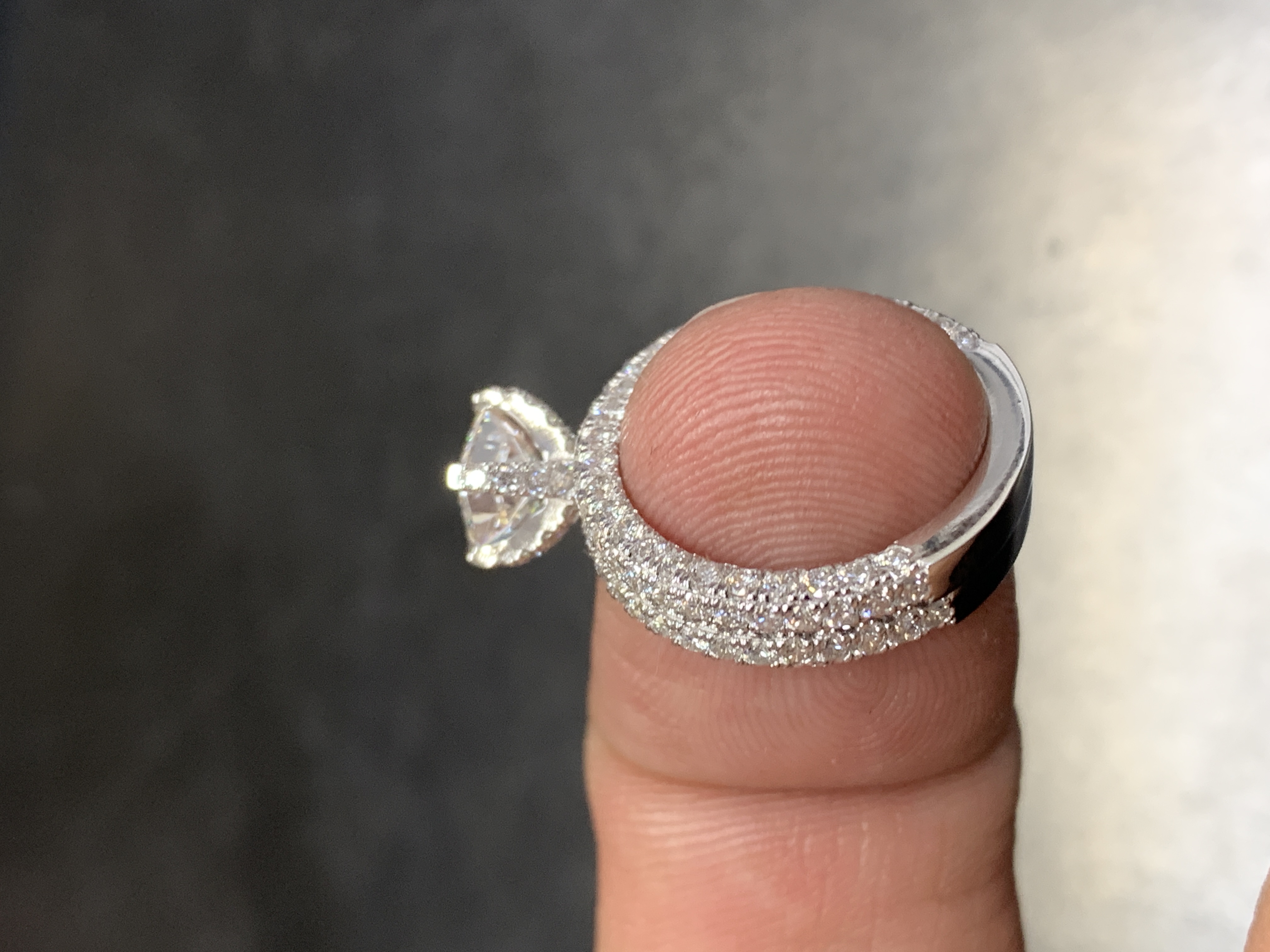 Asscher Cut Bridal Set